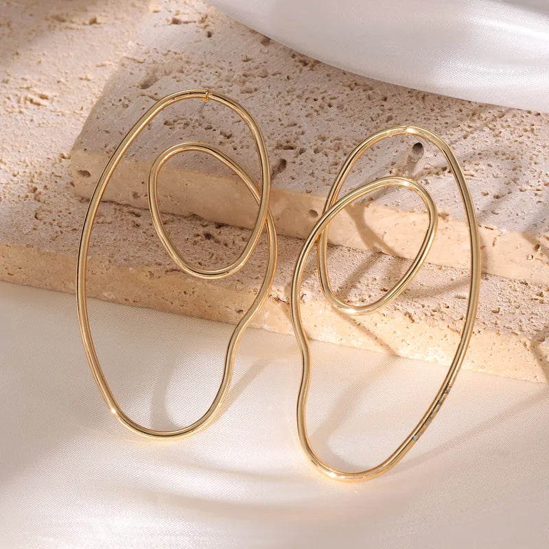 Out of Line earrings