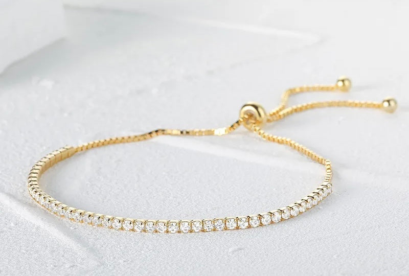 Serena petite tennis bracelet