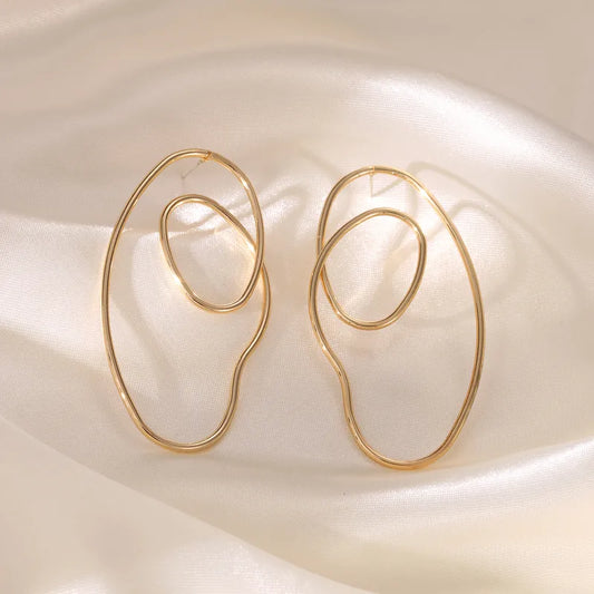 Out of Line earrings